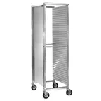 image of Cres Cor 2521839Z 39 Pan End Load Full Height Mobile Aluminum Sheet Pan Rack w/ 1-1/2" Bottom Load Slides