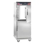 image of Cres Cor H138PS1834D Full Height Heated Holding Cabinet, 2-Door Dutch, Stainless Steel, 32 18"x26" Pans on 1.5" Centers