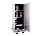 image of Carter-Hoffmann BB1864 1-Section 1-Door Heated Banquet Cabinet, 67"-72" Height, Stainless, 64 Plate