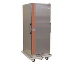 image of Carter-Hoffmann BB64 1-Section 1-Door Holding Cabinet, Stainless, 80 Plate Capacity, 6" Casters