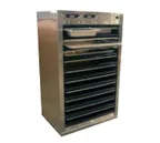 image of Carter-Hoffmann DF2620-4 Heated Holding Cabinet, "1/2 Size", No Doors, 4 Shelves, Stainless Steel, Pass-Thru, Holds 8 12"x20" Pans