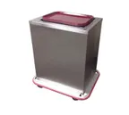 image of Carter-Hoffmann ETD2S1622 27" Enclosed Tray Rack Dispenser w/ 2 Stack, for 16" x 22" Trays