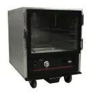 image of Carter-Hoffmann HL3-5 "Undercounter" 1-Door Heated Holding Cabinet, Clear Glass Door, 10-12"x20" or 5-18"x26" Pan Capacity