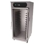image of Carter-Hoffmann HL8-14 3/4" Height 1-Door Solid Stainless Steel Heated Holding Cabinet, 28-12"x20"/14-18"x26" Pan Capacity