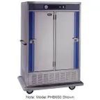image of Carter-Hoffmann PHB975HE 2-Section 2-Door Solid Refrigerated Cabinet, Slides for 24 × 18"×26" Pans