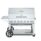 image of Crown Verity CV-MCB-48-SI 50/100-PKG 48" Outdoor Grill Pkg, 50/100 lb. LP Tank Capacity