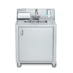 image of Crown Verity CV-PHS-3 Portable Sink, Hot & Cold Water
