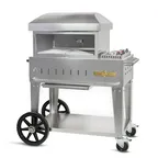 image of Crown Verity CV-PZ24-MB 46" Gas Deck-Type Pizza Bake Oven