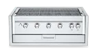 image of Crown Verity IBI36-GO-FLT 30" Built-In Outdoor Charbroiler/Grill Only, 5 Burners, Light Pkg, 73.250 BTU