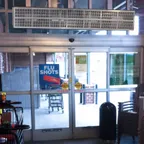 image of Curtron E-CFD-42-1-EH Heated Efficient Commercial Front Door Air Curtain