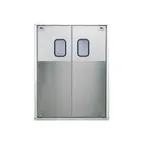 image of Curtron SPD-30-AL-DBL-7884 Kitchen Traffic Door