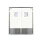 image of Curtron SPD-30-L-DBL-8496 Service-Pro® Series 30 Double Swinging Door, 84” X 96”
