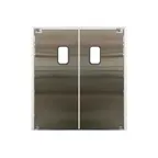 image of Curtron SPD-30-SS-DBL-3696 Service-Pro® Series 30 Double Swinging Door