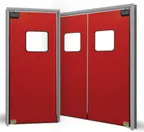 image of Curtron SPD-80-DBL-3696 Service-Pro® Series 80 Double Swinging Door, 36"W X 96"H