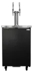 image of Crysalli IN2-DD2P-P 24" Profusion Beverage Dispensing System, Freestanding - 115V