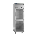 image of Beverage Air CT1HC-1HG 26" 1-Section Convertible Refrigerator Freezer w/ 2 Half Glass Doors, 23 cu. ft.