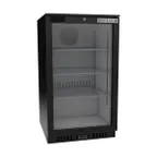 image of Beverage Air CT96HC-1-B 21" Countertop Merchandiser Refrigerator in Black, 5.9 cu. ft.