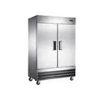 image of Connerton GST49-BF 54" Two Solid Door Reach-In Freezer, Bottom Mount