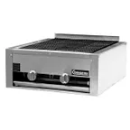 image of Connerton LRB-24-S 24" Countertop Gas Lava Rock Charbroiler w/ (2) Burners, 80.000 BTU