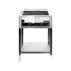 image of Connerton LRB-30-F 30" Floor Model Gas Lava Rock Charbroiler w/ (2) Burners, 80.000 BTU