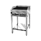 image of Connerton RLRB-23-17R-F 17" Floor Model Gas Radiant Charbroiler w/ (1) Burner, 28.000 BTU