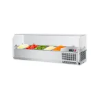 image of Turbo Air CTST-1200G-N 47" E-Line Countertop Salad Table, 5 Pan Capacity
