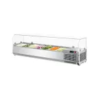 image of Turbo Air CTST-1500G-N 59" E-Line Countertop Salad Table, 7 Pan Capacity