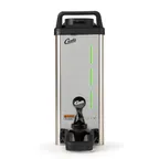 image of Curtis GEM3XN 5" Gemini® G4 GemX Narrow Single Coffee Dispenser, 1.5 Gal = 192 Oz / Stainless Steel