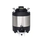 image of Curtis TFT1G2 9" Thermal FreshTrac® Single Coffee Dispenser, No Base - 1.0 Gal = 128 Oz / S.Steel