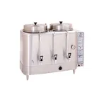 image of Curtis URN-1000-20 S.Steel Coffee Urn Brewer, Electric - Twin Station / 10 Gal - 10.500W / 220V