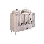 image of Curtis URN-300-12 S.Steel Coffee Urn Brewer, Electric - Twin Station / 3 Gal - 6000W / 220V