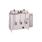 image of Curtis URN-600-12 Coffee Urn Brewer, Electric - Twin Station / 6 Gal - 30 Gal/Hr - 10kW - 220V