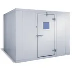 image of Dade CI-6107.7-R Quick Ship 6'X10' Indoor Walk-In Cooler with Floor, Remote