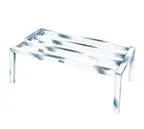 image of Winholt DASQ-3-1224 24" x 36" x 12" Aluminum Tubular Stationary Dunnage Rack with 2100 lb. Capacity, NSF