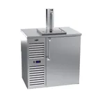 image of Krowne DB36 36" Draft Beer Cooler w/ 1 Keg, 1 Single-Tap Tower, One-Section