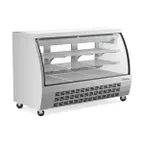 image of Coldline DC64-SS 64" Curved Refrigerated Deli Display Case