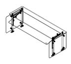 image of Delfield DCFSFS Flexishield™ Food Shield, Flexible, Single Tier