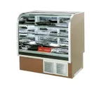 image of MarcRefrig DCR-59 59" Curved Refrigerated Deli Display Case