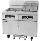 image of Dean SCFD260G 40" Decathlon Performance Fryer Battery, 2 X 75 lbs