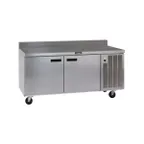 image of Delfield 18660BUCMP 60" 2-Section Worktop Refrigerator w/ 2 Doors, 15.12 cu. ft.