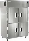 image of Delfield 6151XL-SH 51" Two Section Reach-In Freezer w/ 4 Half Solid Doors, Top Mount, 33 cu. ft. 