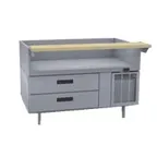 image of Delfield F17C52P 52" 2 Drawers Refrigerated Chef Base w/ 9.5" Cutting Board