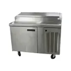 image of Delfield F18RC47P 47" 1-Section Refrigerated Pizza Prep Table w/ 1 Door
