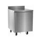 image of Delfield ST4432NP 32" 1-Section Worktop Refrigerator w/ 1 Door, 4" Backsplash, 9 cu. ft.