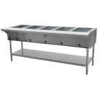 image of Eagle Group DHT5-240 79" Hot Food Table, (5) Pan Capacity
