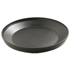 image of Dinex DX107703 Insul-Base, 9-1/2" Dia x 1-3/4" H Onyx DW Fits 9" Heated Plate & Domes - 1/Case