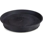 image of Dinex DX1411003 Duratherm Induction Base, 9-5/7" Dia x 1-5/7" H Onyx Plastic, Watertight, NSF - Case