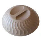 image of Dinex DX340031 Turnbury Insulated Dome 10" Dia. Fits 9" Plate, Brown Plastic Latte - 12/Case