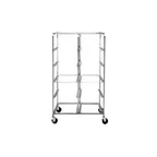 image of Dinex DXIRDSD9100 Stainless Steel Dome Storage Rack w/ 100 Dome Capacity, for 9" Dome Covers