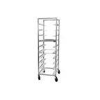 image of Dinex DXP108 Oval Tray Rack w/ 8" Spacing - Holds (8) Trays for 22" x 26-7/8" Trays
